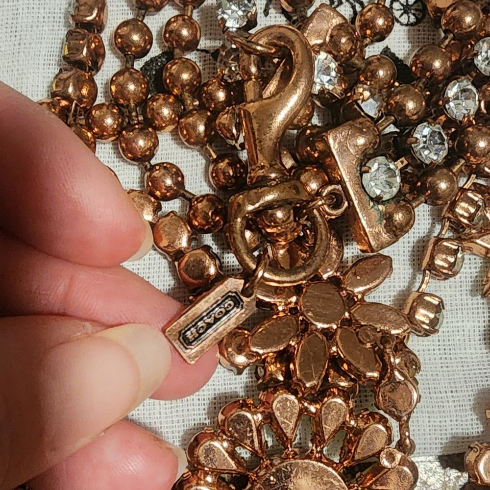 Coach RARE ! Poppy Necklace - Picture 7 of 8